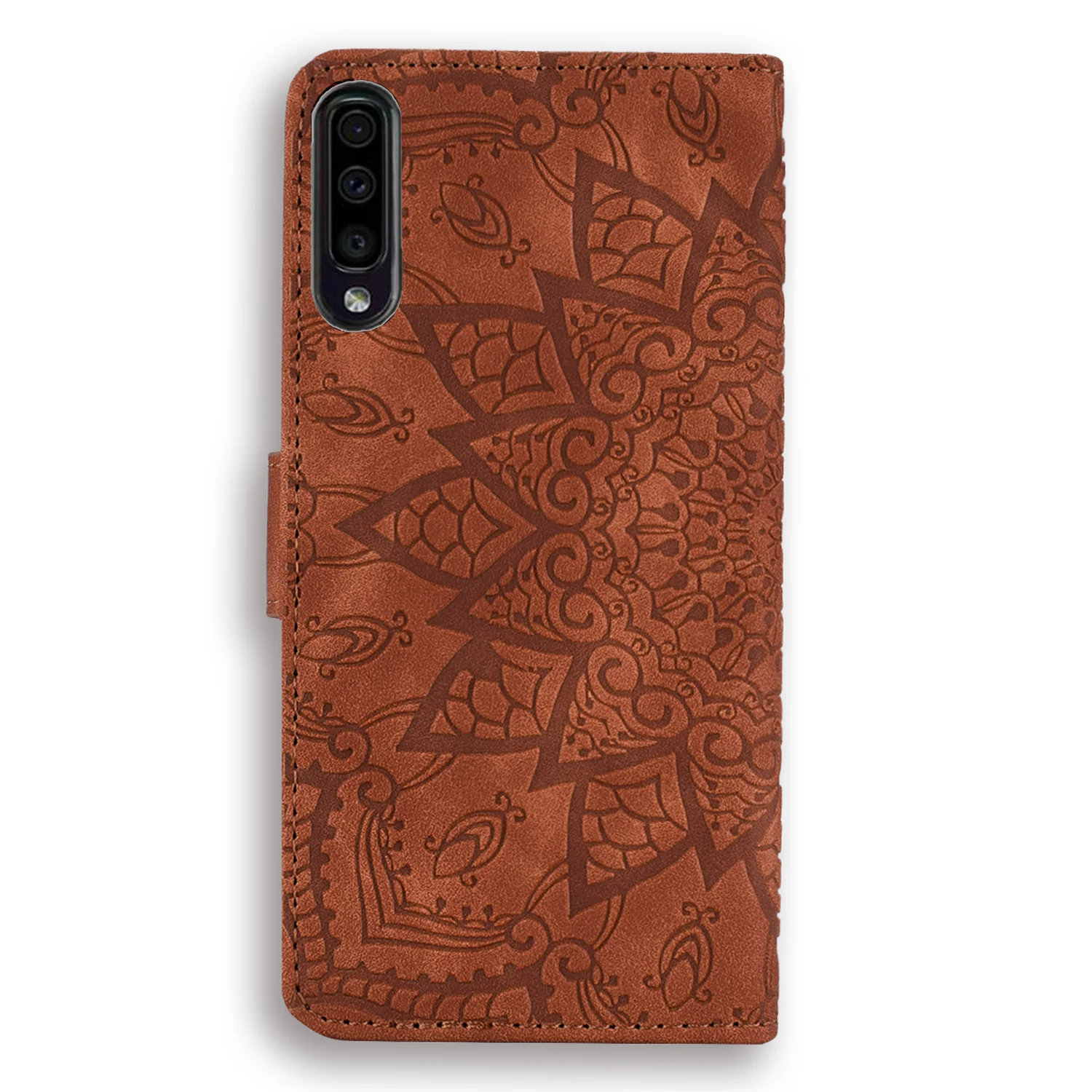 Скраб дурмана и чехол для samsung Galaxy A70 A50 A30 A40 A20 A10 A10S A20S A30S A50S A10E A20E кожаный чехол с откидной крышкой с тиснением Книга чехол для телефона
