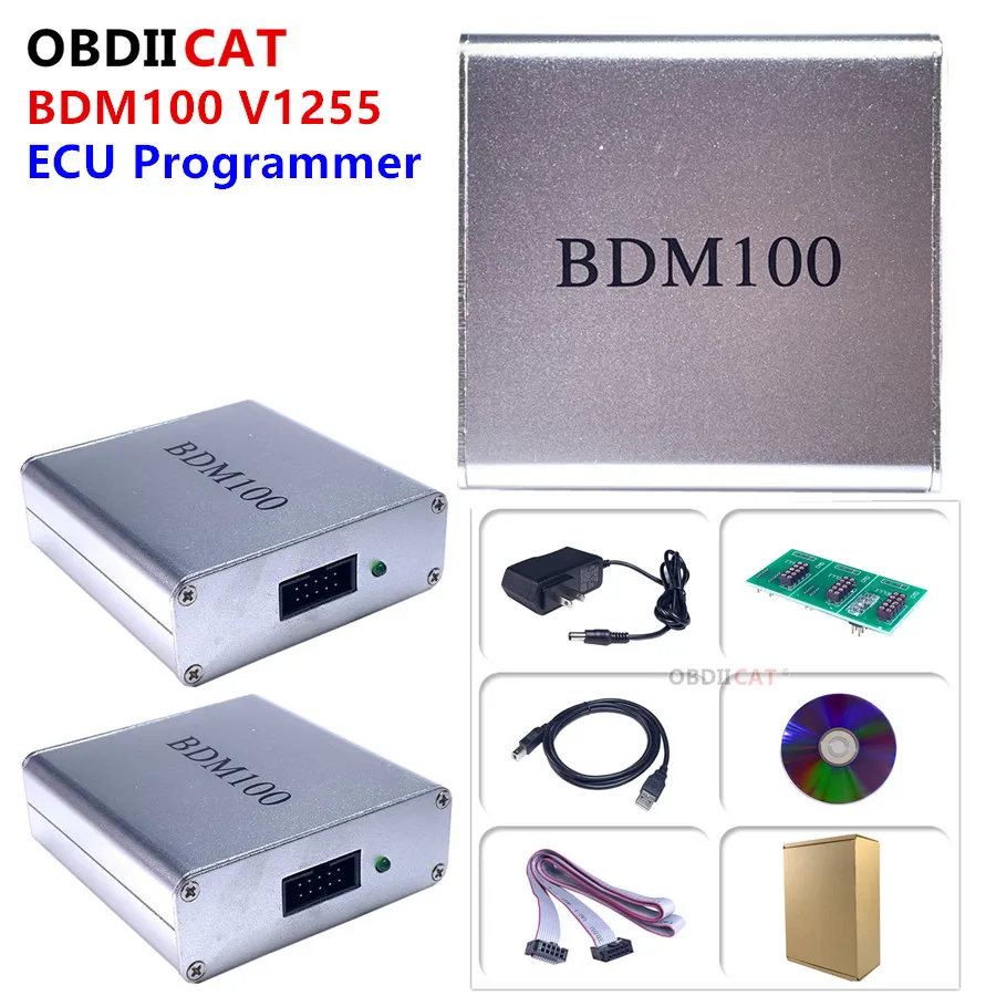 DHL бесплатно BDM100 V1255 Профессиональный ECU Flasher Чип Тюнинг программист Интерфейс BDM