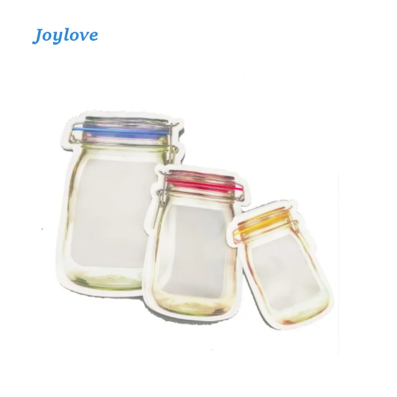 Экологичный многоразовый мешок Mason Jar переработанные влагостойкие пакет для