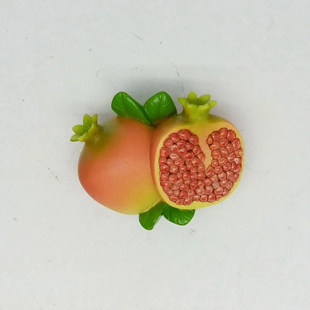 3D Creative Three-Dimensional Design Resin Fruit Grape Watermelon Accessories Home Decor Fridge Magnet Refrigerator Decoration_voghion.com