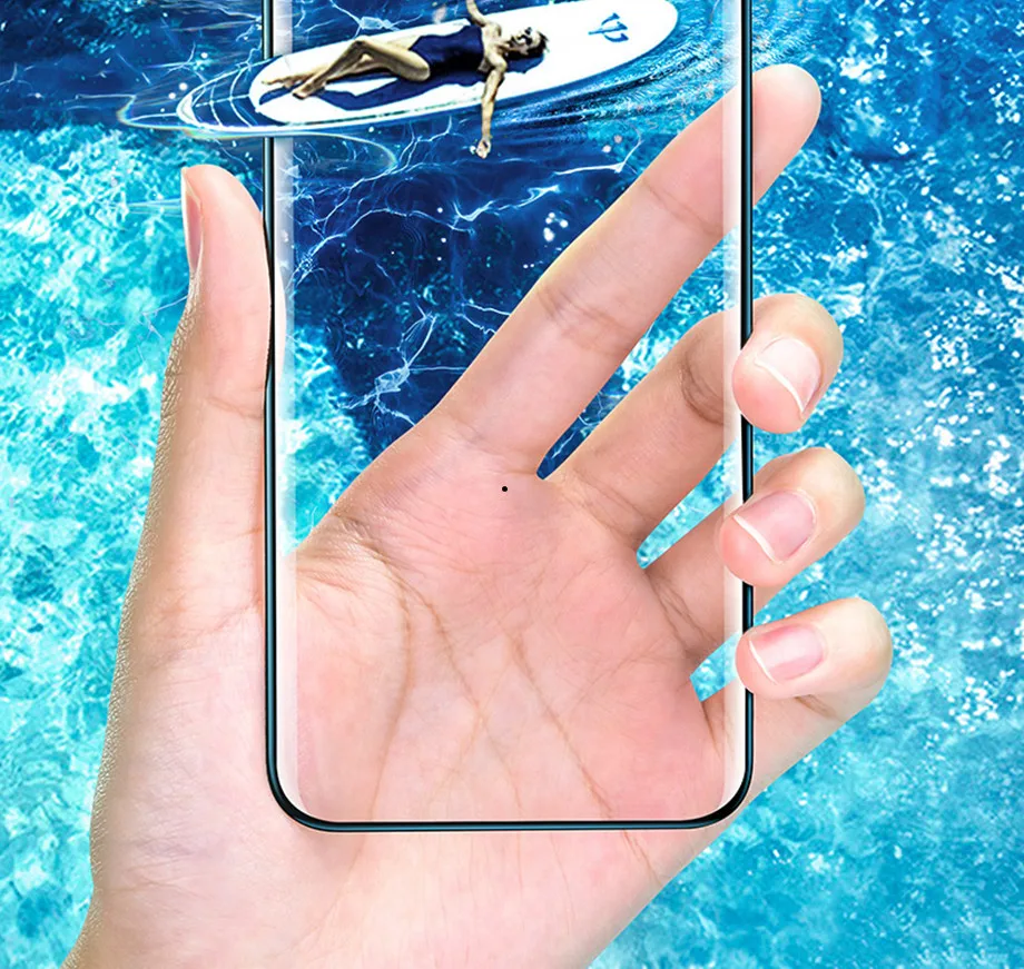 500D полное покрытие из закаленного стекла для iPhone 7 8 6 6s Plus X XR XS Max Защита экрана для iPhone 11 Pro Max защитное стекло