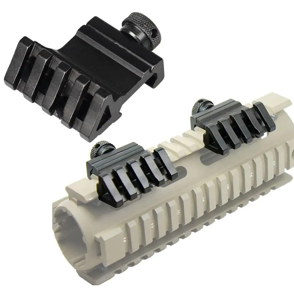 

45 Degrees 20mm Rail Mount Quick Release Aluminum Alloy Picatinny Rail Base Adapter Hunting Rifle Scope Tools Accessories