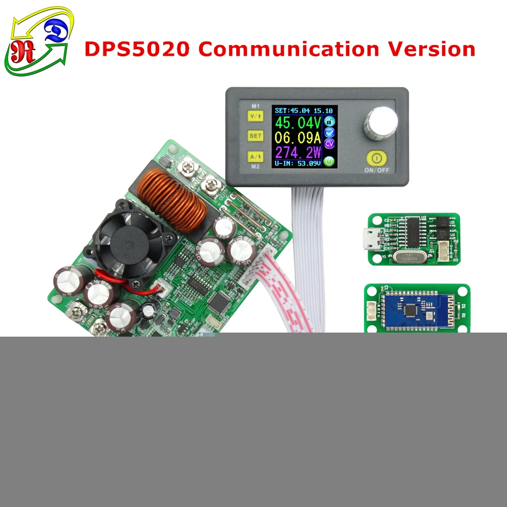 DPS5005 постоянная связь DC-DC напряжение тока понижающий модуль питания Преобразователь напряжения вольтметр 50 в 5A