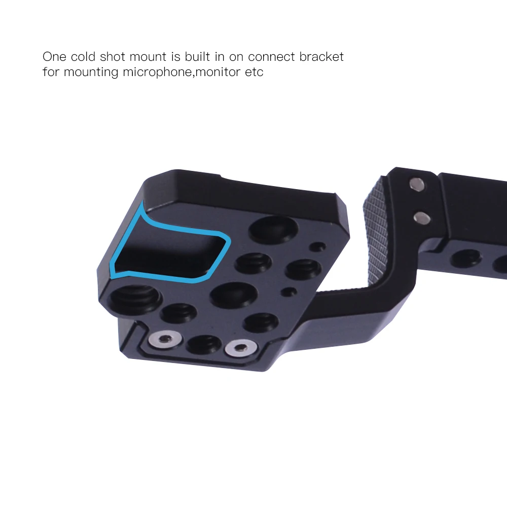 Gimbal Accessories Mount Clamp Aluminum Detachable Angle adjustable Neck Ring Versatile handle Compatible With DJI RONIN SC/S