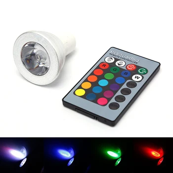

16 Color Changing Magic Led Lamp Spotlight IR Remote Bulbs E27/GU10/GU5.3 RGBWW