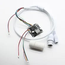 Smart poe splitter power over ethernet placa do módulo regulador entrada dc48v/saída dc12v 2a iee802.3af/at + poe cabo