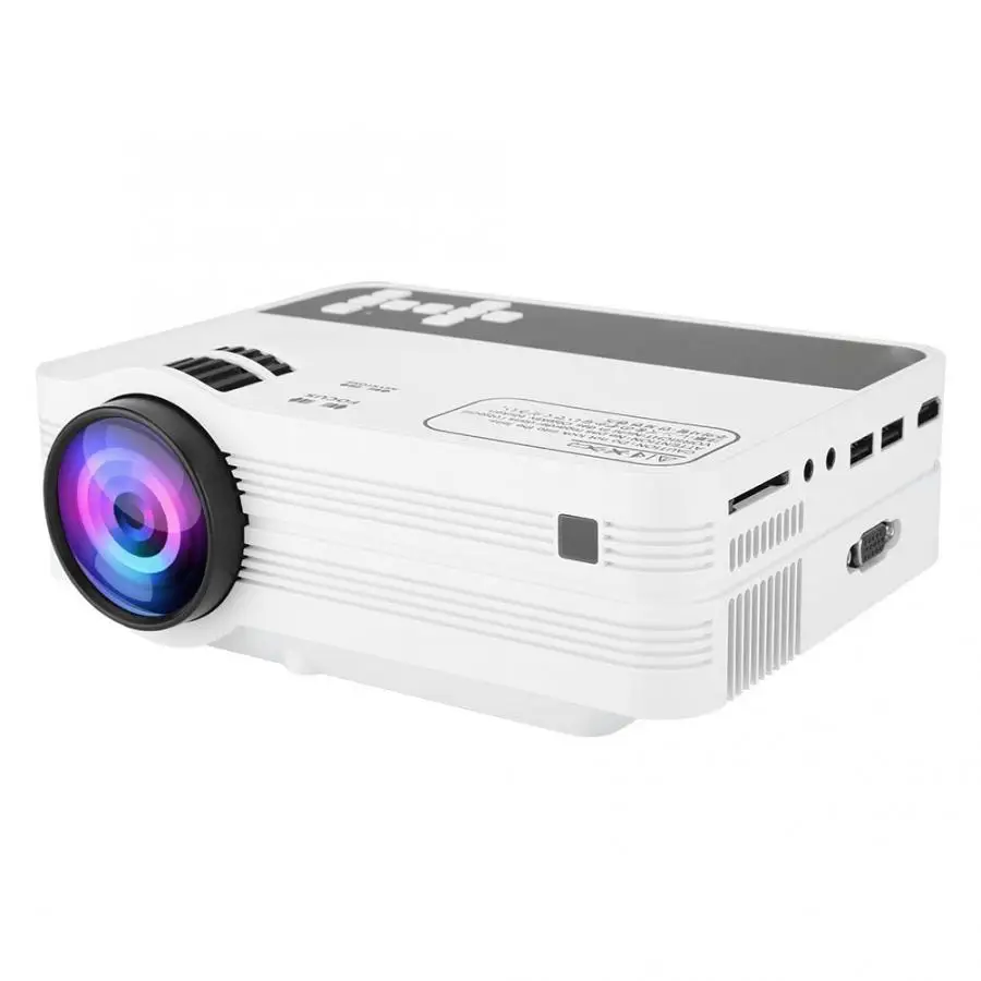 Kino domowe Full HD 1920x1080 проектор для Android 6,0 WiFi Bluetooth светодиодный ТВ видео проектор Мини проектор