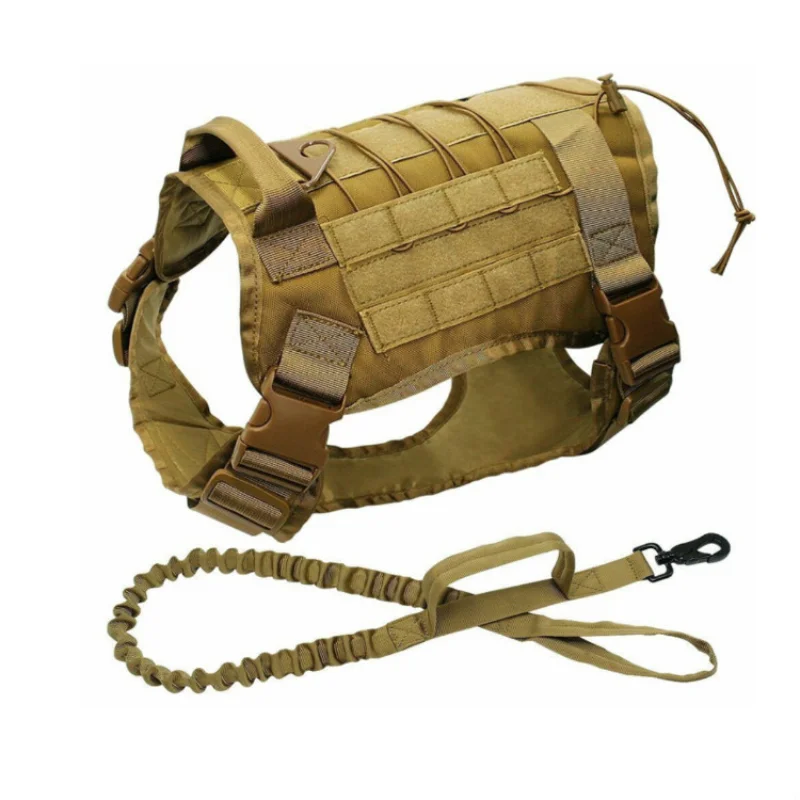 

Military K9 Nylon Dog Harness Tactical Traning Working Dog Vest with Handle