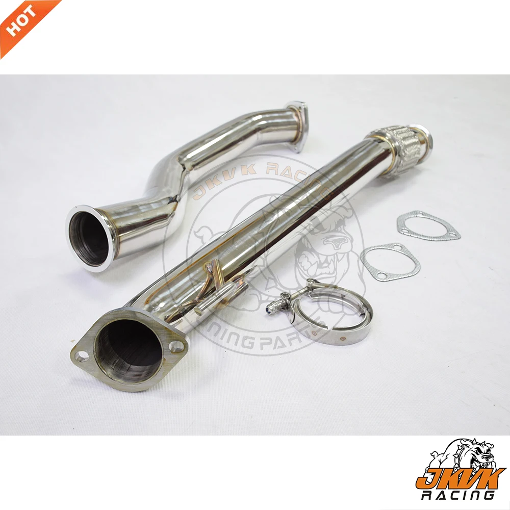 JKVK RACING 3,0 ''нержавеющая сталь 304 выхлопной трубы для MR2 Turbo Celica ST205 ST185 Decat