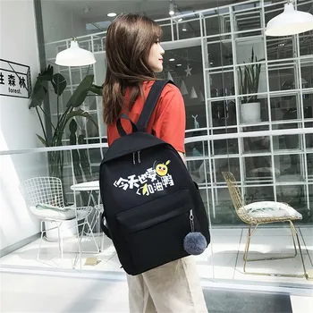 

2019 USB Charging Pu Backpack 4 Pcs/set Women School Backpacks Schoolbag For Teenagers Man Student Book Bag Boys Satchel 808 New