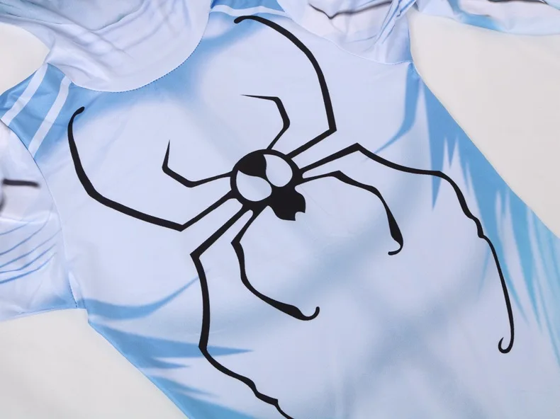 Детский костюм спайдермена для косплея зентай комплекты детской одежды костюмы