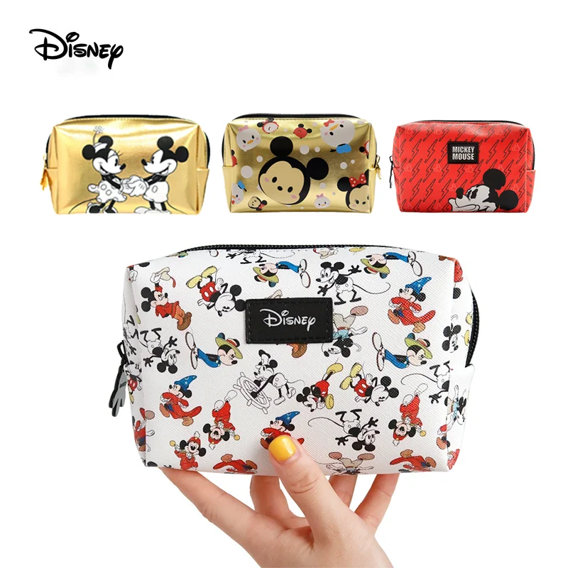 GenuineDisneyMakeupBagsMickeyMouseBagMultifunctionFemale