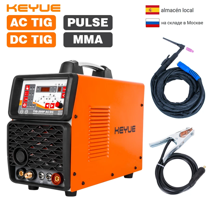 Keyue Tig200p Ac Dc Portable Single Phase 220v Aluminum Welder Inverter