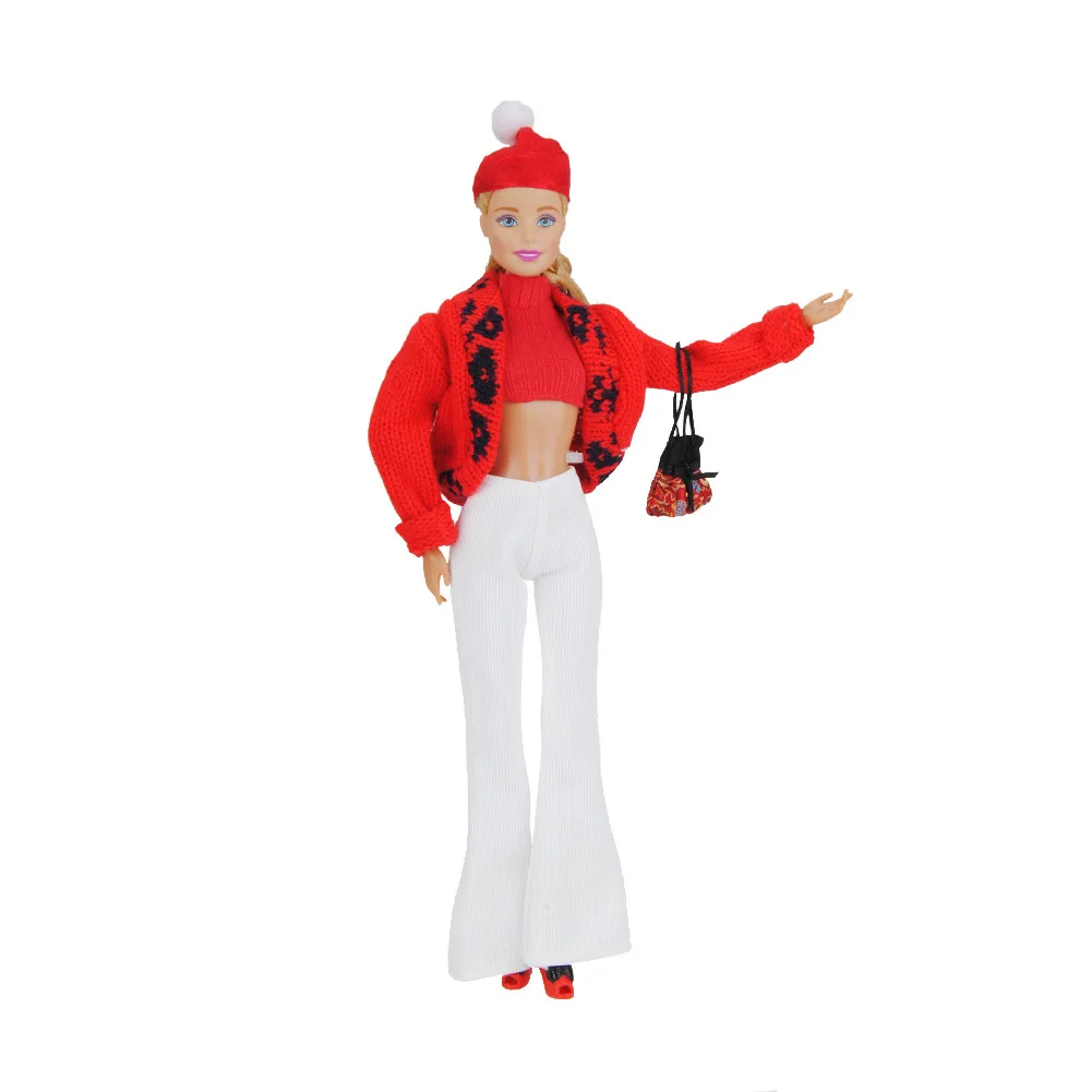 Модная вечерние для куклы Элегантная блузка Всесезонная повседневная одежда