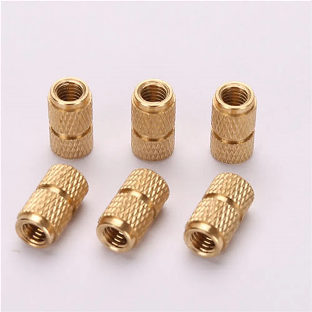 

IBB-M4 Brass Insert Nut Blind Molded-in Threaded Knukles Nuts Insertos Knurling Copper Rivet Rivnut Ecrou Inserti PCB Tuerca PEM