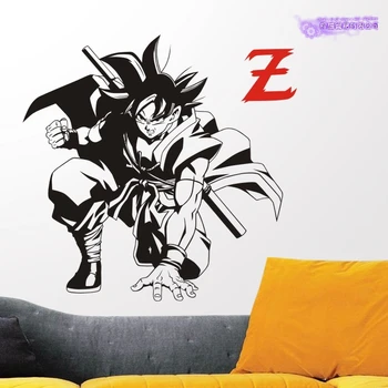 

DRAGON BALL Wall Decal Vinyl Son Goku Stickers Decor Home Decorative Decoration Anime Car Sticker