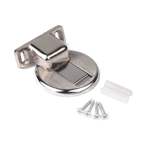Magnetic Door Holder Stopper Invisible Doorstop Wall Floor Mount Safety Catch Stainless Steel Door Suction Bedroom Supplies - Цвет: D