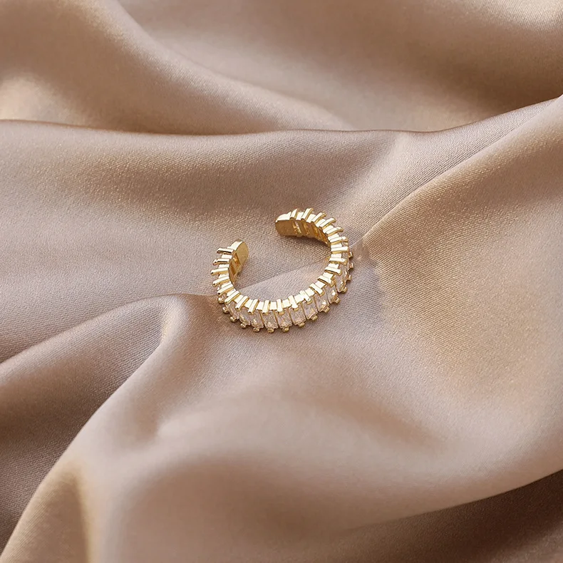 Korean simple index finger ring adjustable elegant ladies