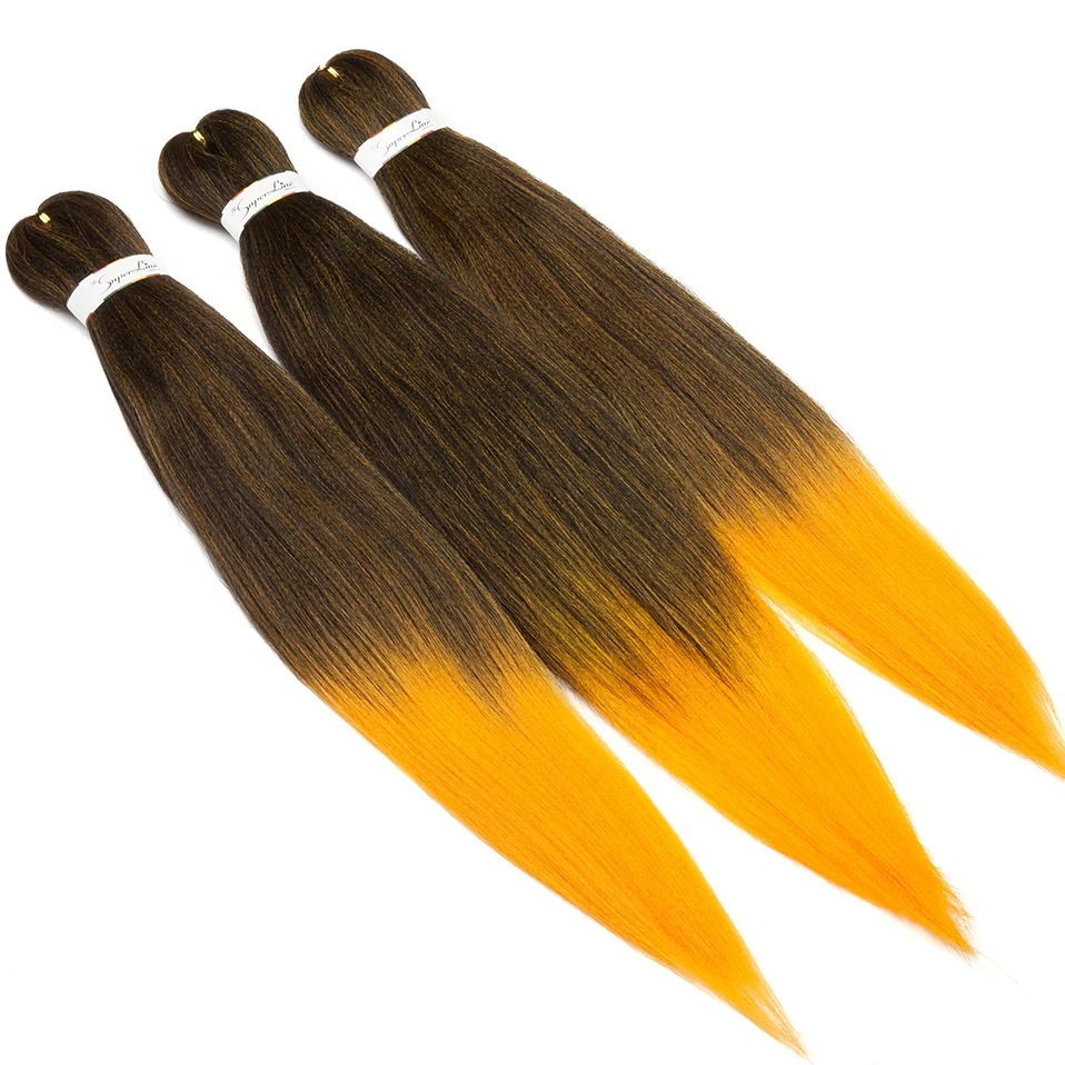 Benehair Ombre вязание крючком плетение волос легко Джамбо косички волосы синтетические предварительно растянутые крючком волосы косички поддельные волосы для черных женщин