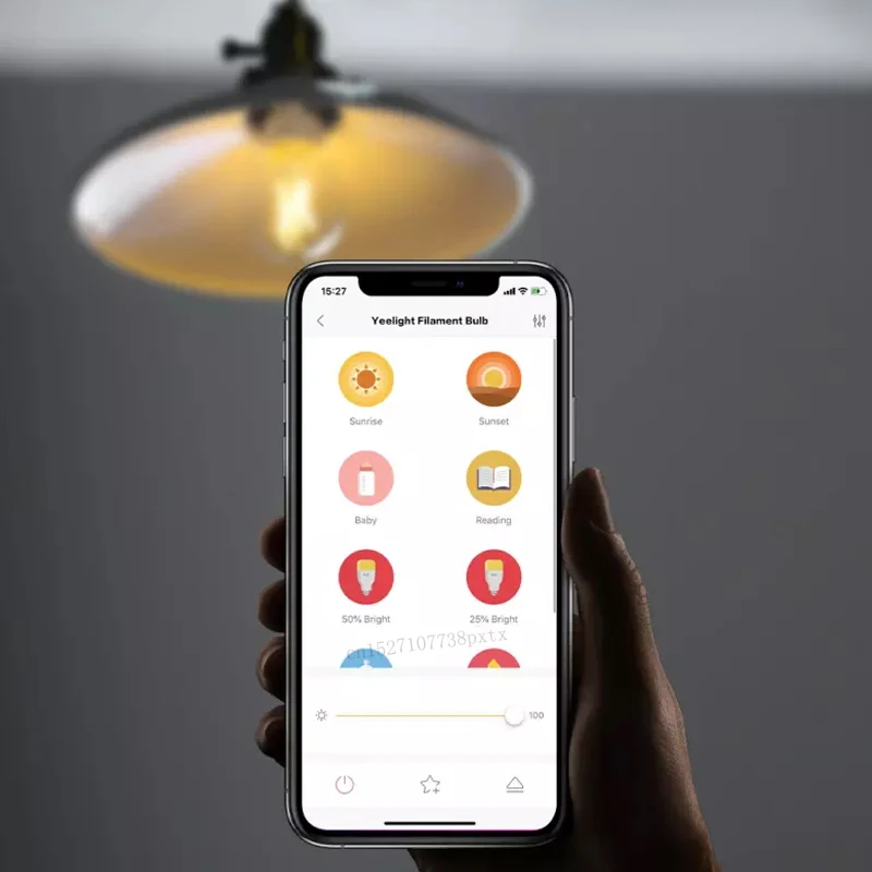 Xiaomi Mijia Yeelight умный светодиодный лампочка шелковая лампа E27 Регулируемая яркость умная лампа для Wi-Fi Mihome приложение Apple Homekit управление