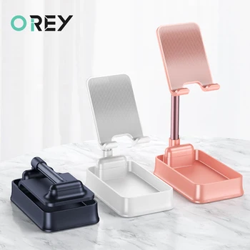 

Metal Desktop Tablet Lazy Holder Table Cell Foldable Extend Support Desk Mobile Phone Holder Stand For iPhone iPad Adjustable