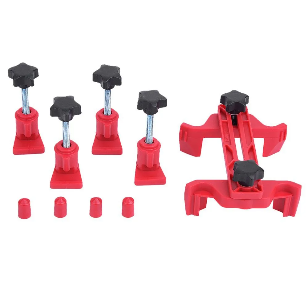 5Pcs/Set Universal Dual Cam Clamp Camshaft Timing Sprocket Gear Locking Tool Kit Car Auto