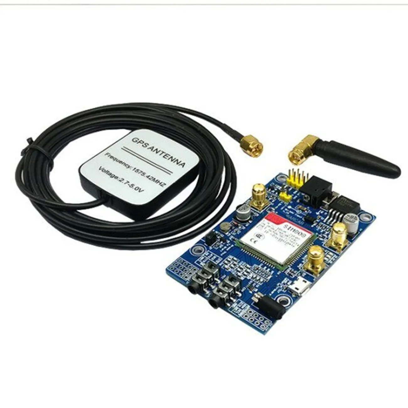 SIM808 GSM модуль GPRS GPS макетная плата IPX SMA с Raspberry Pi Gps антенна Поддержка 2G 3G 4G Sim