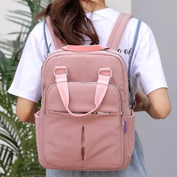 

Women Fashion Backpack Large Capacity Laptop Casual Bag Rucksack with USB Charging Port J9