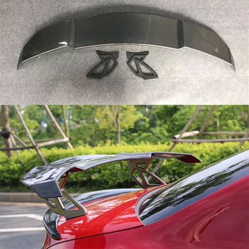 

F80 M3 F82 M4 V Style Carbon Fiber Car Styling Rear Trunk lip spoiler Wing for BMW M4 M3 M5 M6 E90 E92 E82 benz cla 220 W205