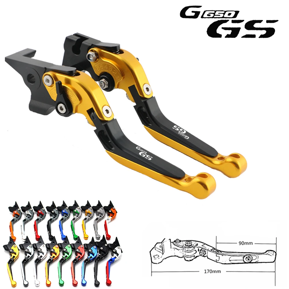 

For BMW G650GS G650 GS 2008 2009 2010 2011 2012 2013 2014 2014 2015 2016 CNC Adjustable Motorcycle Brake Clutch Lever