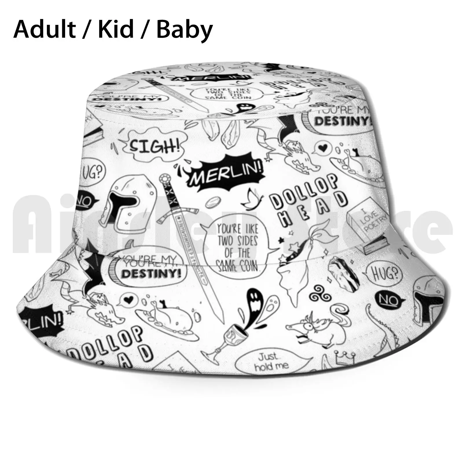 Modello Mercano _ Merlin Sun Hat Protezione Uv Pieghevole Merlin Merlin Mer0 Arlin Emrys Merlino Collino Morgan Excalibur