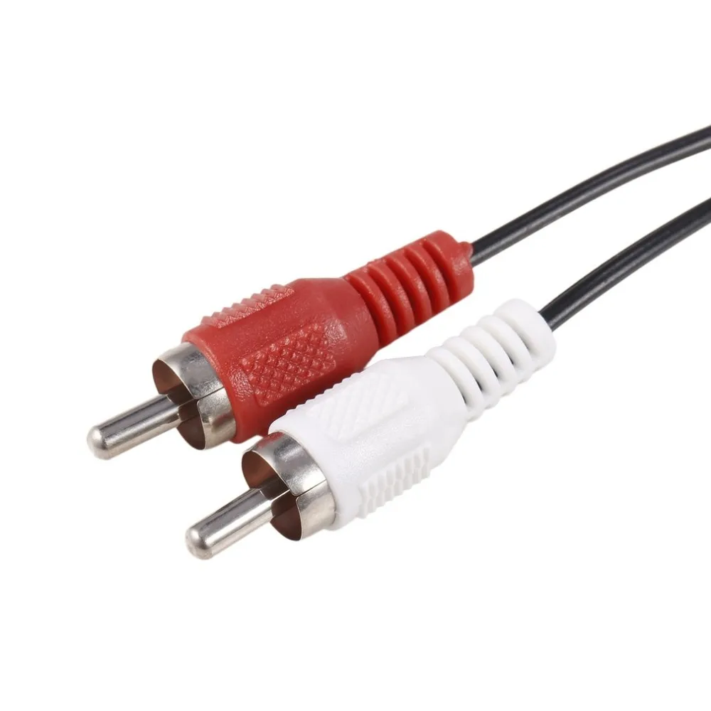 Мини 3 5 мм разъем для 2 RCA мужской музыкальный стереозвук Y адаптер кабель Kabel шнур