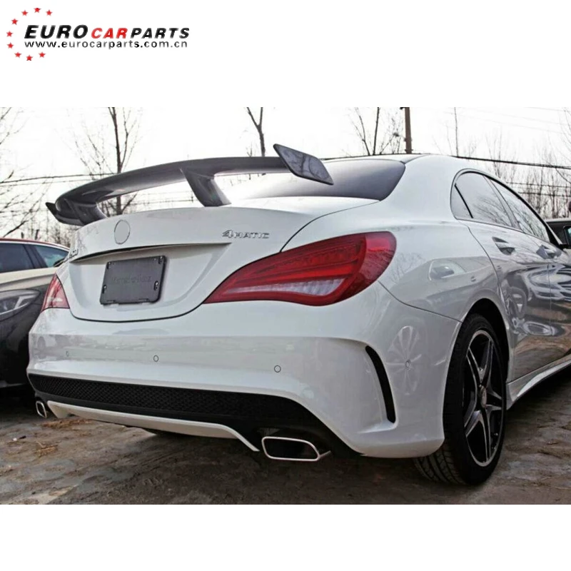 

W117 RZ-style trunk spoiler fit for MB CLA-CLASS W117 CLA260 sport CLA45 2014-2016year carbon fiber CLA45 rear wing