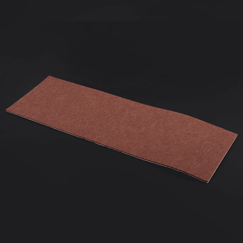 Самоклеющиеся мебельные войлочные листы для твердых поверхностей для резки любой формы (1 шт.)-коричневый, 6 дюймов x 18 дюймов