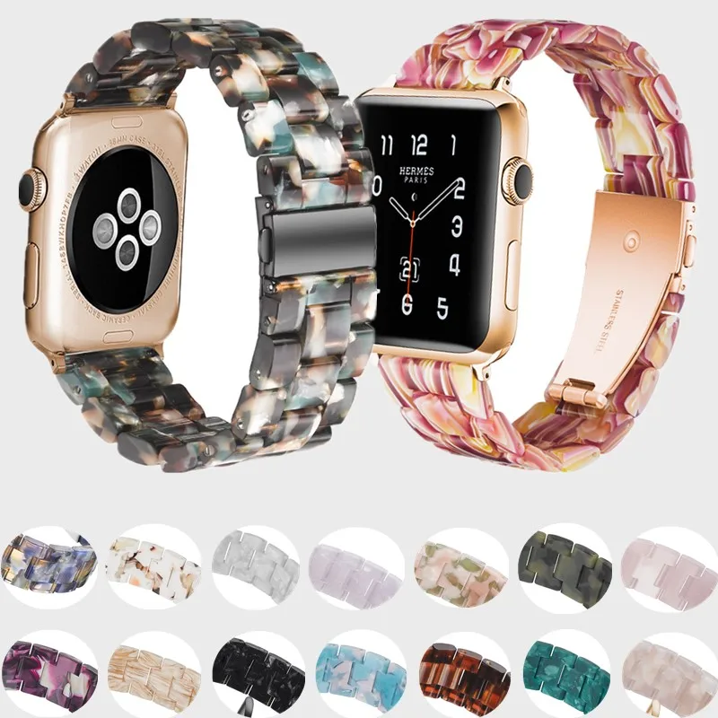 Резиновый сменный Браслет для Apple Watch 4 band легкий спортивный ремешок аксессуары