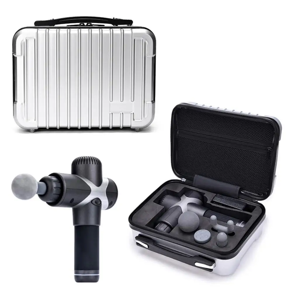 

ELEEELS Massager Suitcase Massage Gun Hard Shell Waterproof Storage BoxHandheld Carrying Case Waterproof Storage Bag for