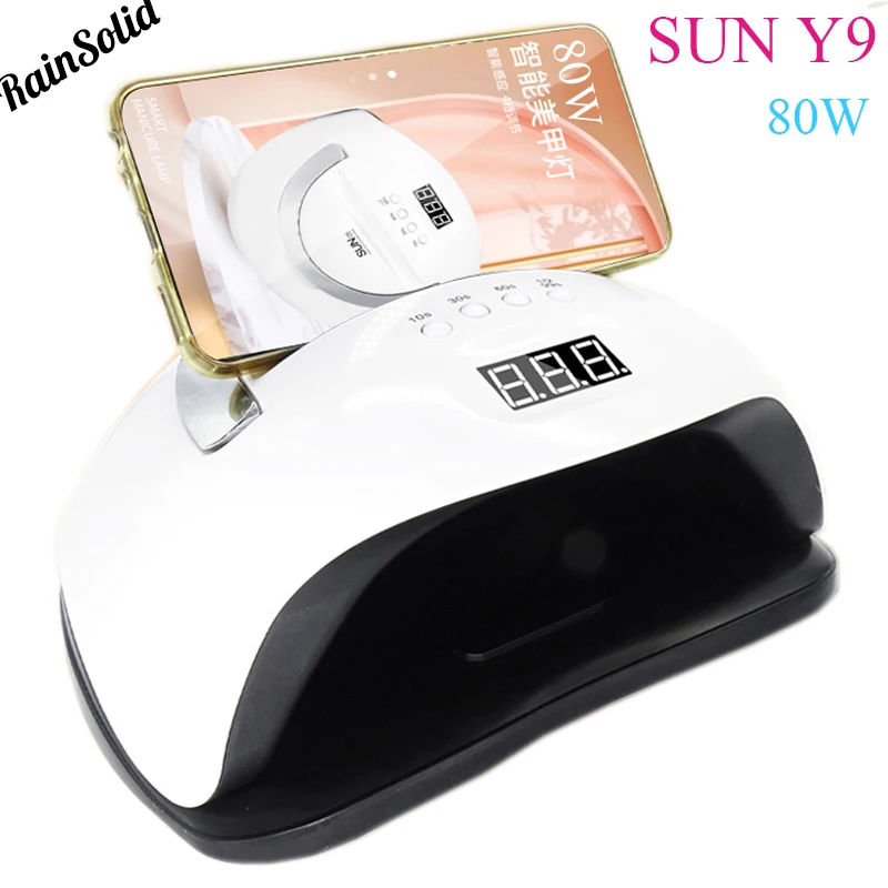 Аппарат для УФ-маникюра RainSolid SUN Y9 80 Вт 40/светодиодсветодиодный лампа сушки