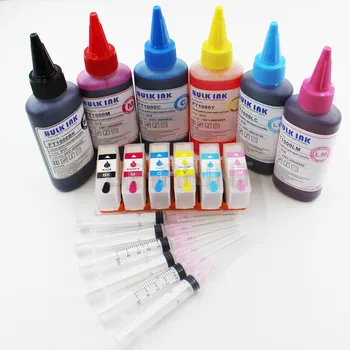 

UP 1SET Europe T378 T378XL T3791 Refill Ink Cartridge with ARC +100ML DYE INK compatible for Epson XP8500 xp8505 xp8600 xp8605