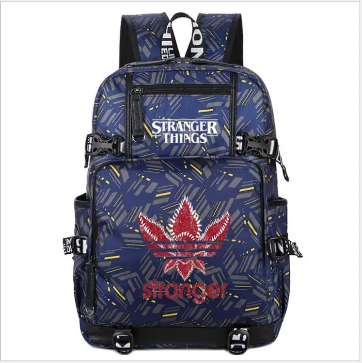 Stranger Things Backpack Students School Bags Casual Backpack Pattern Back to School Gift Rucksack Daily Travel Backpack
