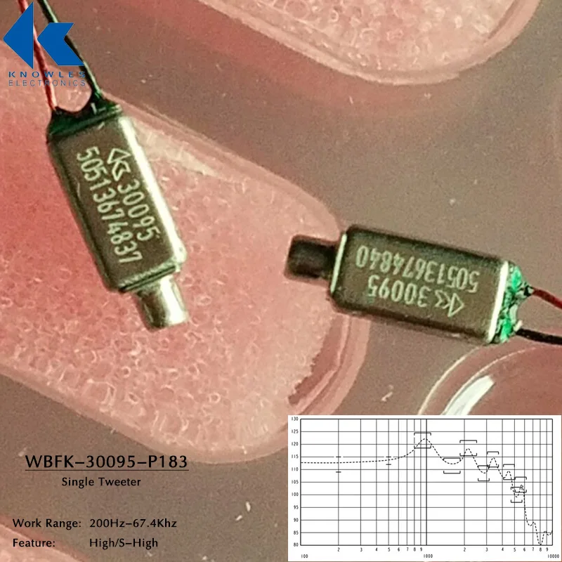 Ноулз WBFK 30095 P183 сбалансированный арматурный приемник динамик DIY наушник IEM в ухо