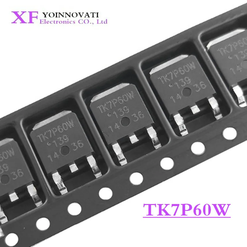 50 шт./лот TK7P60W TK7P60-252 IC лучшее качество | Электронные компоненты и принадлежности