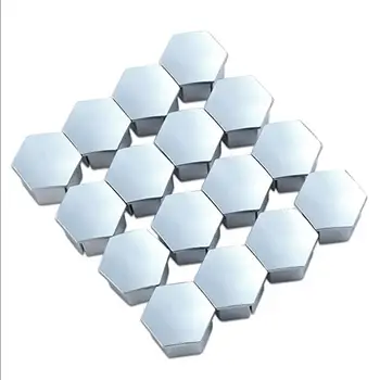 

16 Pcs 19mm Tire Screw Cap Metric Hex Bolt Cap For Peugeot 307 308 408 206 207 Wheel Nut Rim Cover Decor
