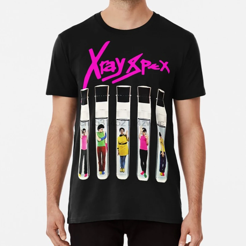 Футболка X Ray Spex Xray панк-рок женские без бактерий подростки |