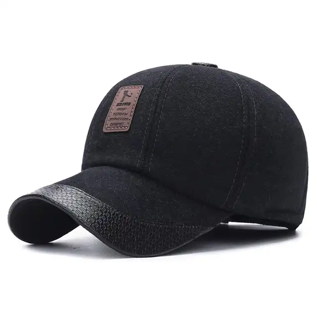 golf hat with ear protection