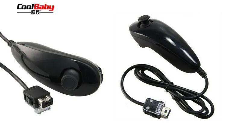 6 цветов цвет NUNCHUCK NUNCHUK Пульт дистанционного управления для NINTENDO wii черный nunchunk пульт дистанционного управления usb порт