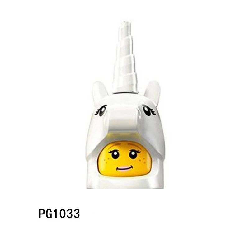 Cosplay Series Figures Mini Bricks Compatibile MOC DIY Assembly Building Blocks Doll Kids Toys