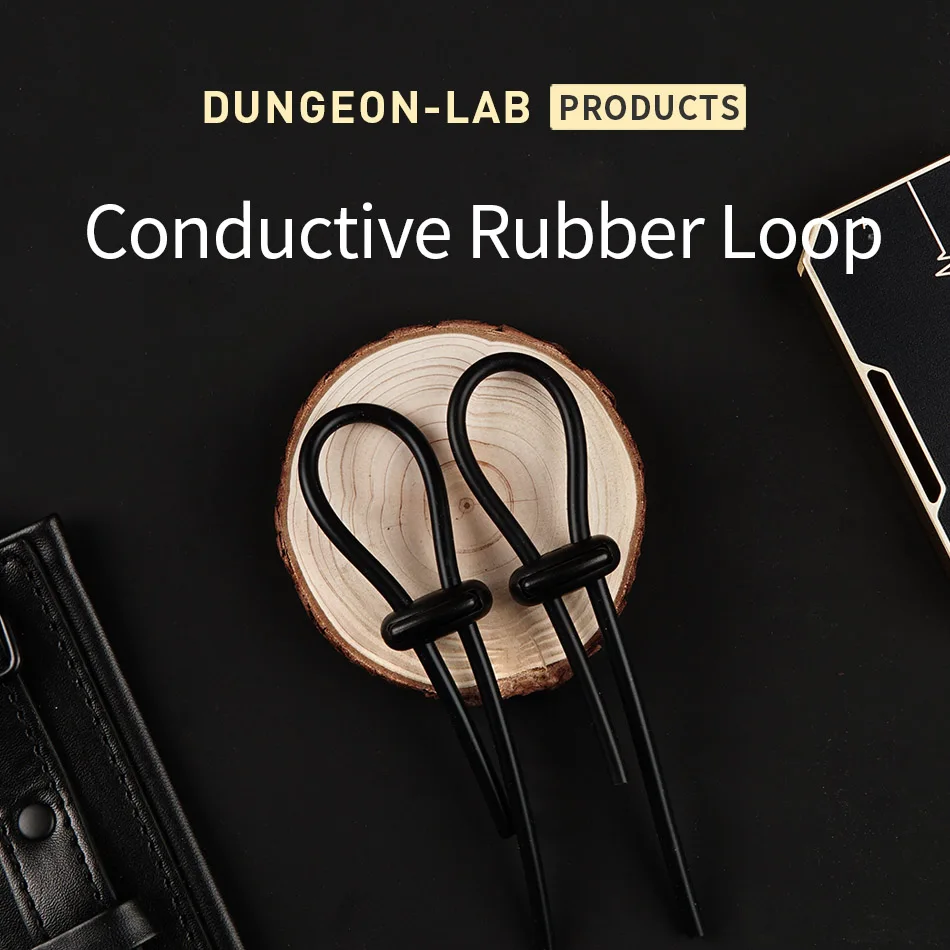 DG-LAB Silicone Electric Penis Ring “COYOTE” E-STIM Electric Electrodes  Conductive Runbber Loop - AliExpress