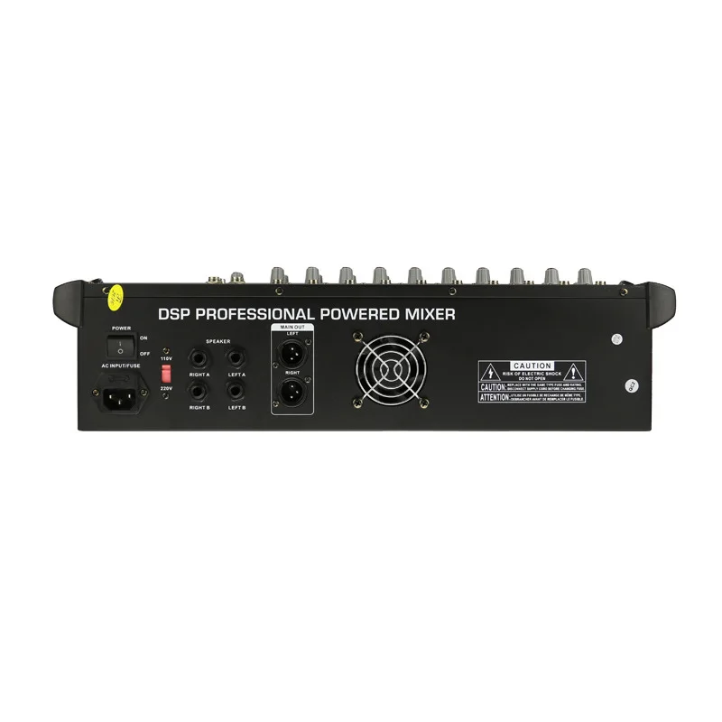 4/6/8/10 каналов 500w bluetooth аудио-микшер DJ микшерный пульт DSP 48В Мощность усилитель для музыкальная студия караоке Вечерние
