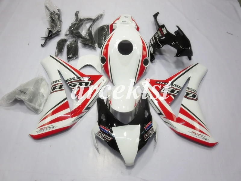 Литьевая Форма ABS мотоцикл обтекатель комплект Подходит для Honda CBR1000RR 08 09 10 11 2008 2009 2010 2011 тела набор оранжевый красный