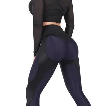 

Women High Waist Patchwork Leggings Pants Women Fitness Push Up Leggings Activewear Workout Legging Streetwear S-XL